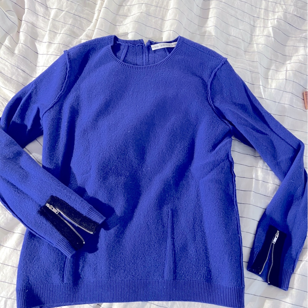 & Other Stories purple sweater